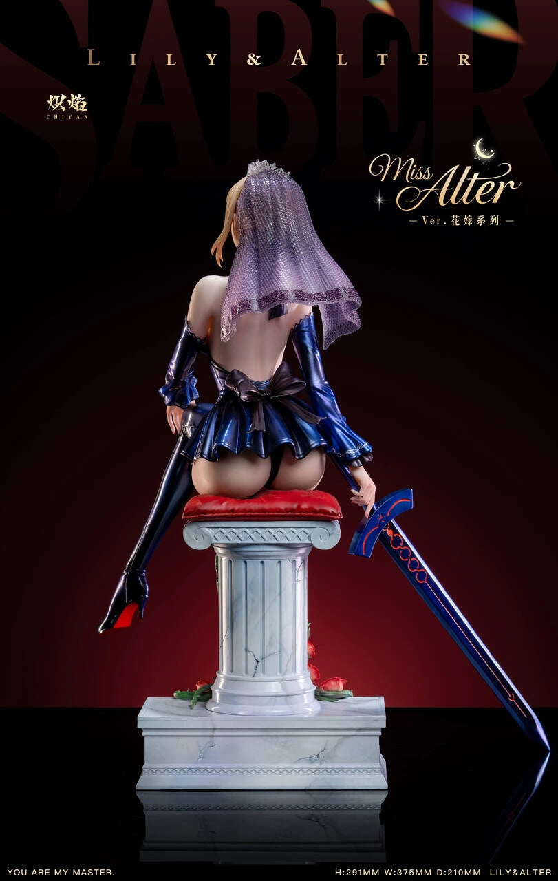 Preventa Resina Lily o Saber Figura Fate/Stay Night ChiYan Estudio