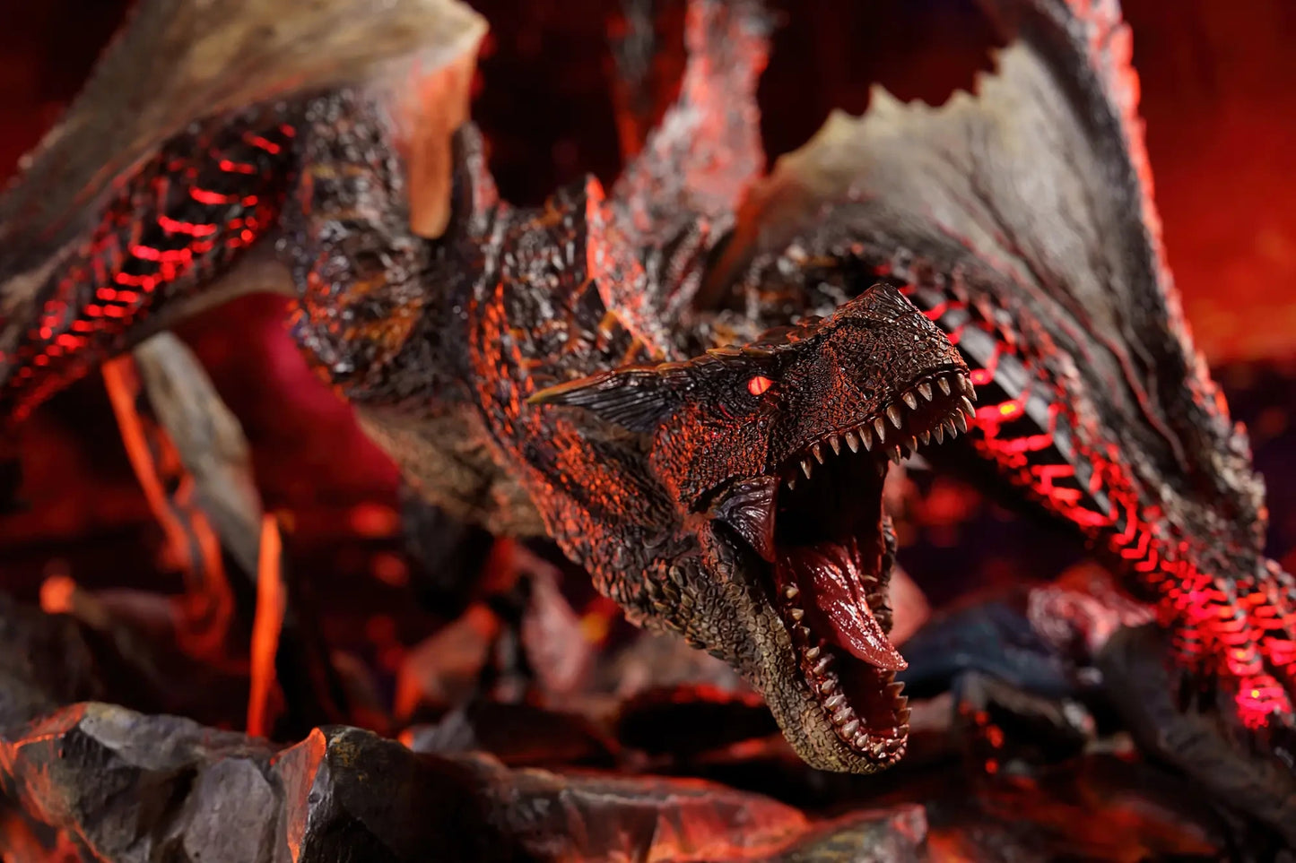 Preventa Resina Tigrex Figura Monster Hunter BlackFatalis Estudio