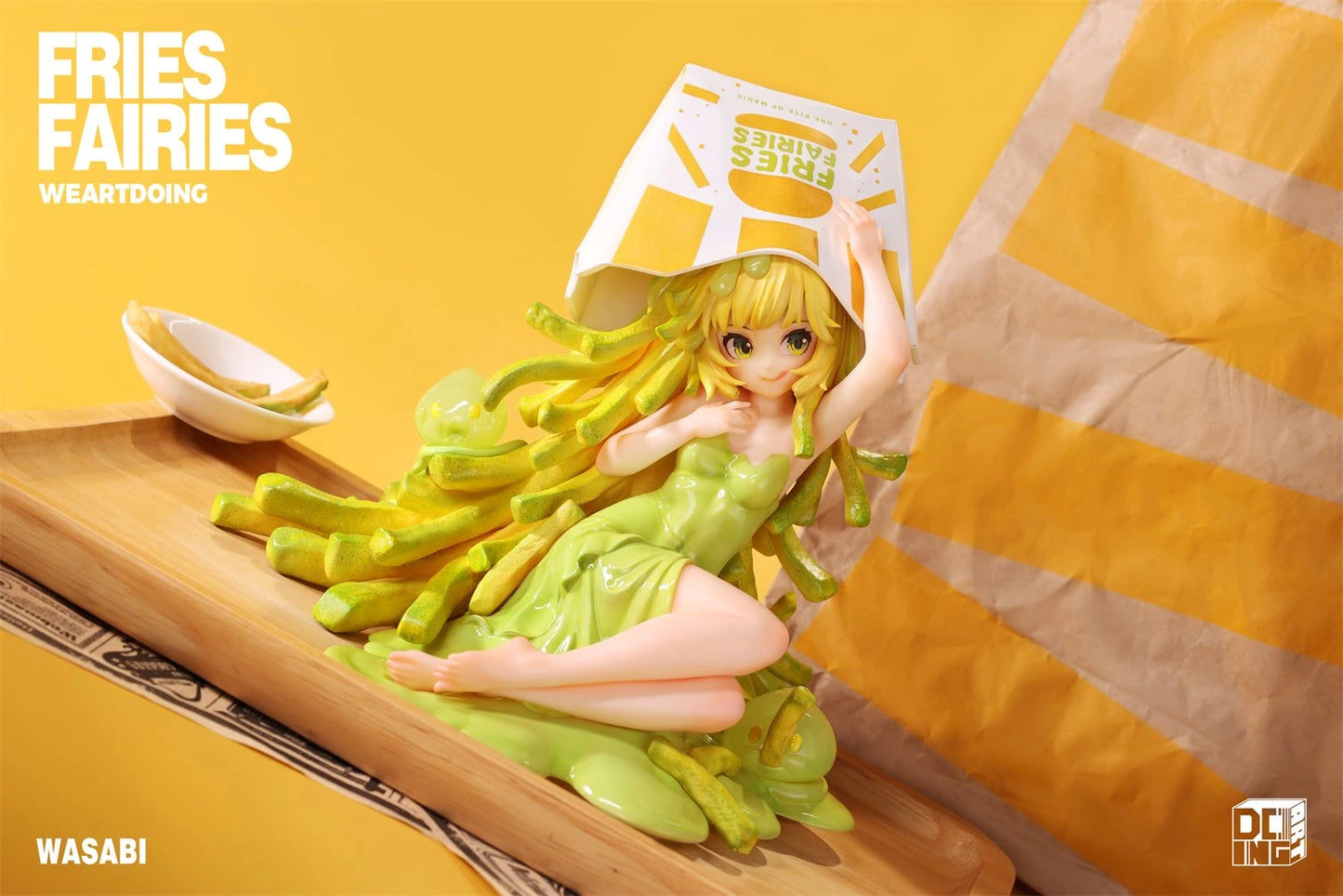 Preventa Resina Fries Fairies Figura Original Series WeArtDoing Estudio