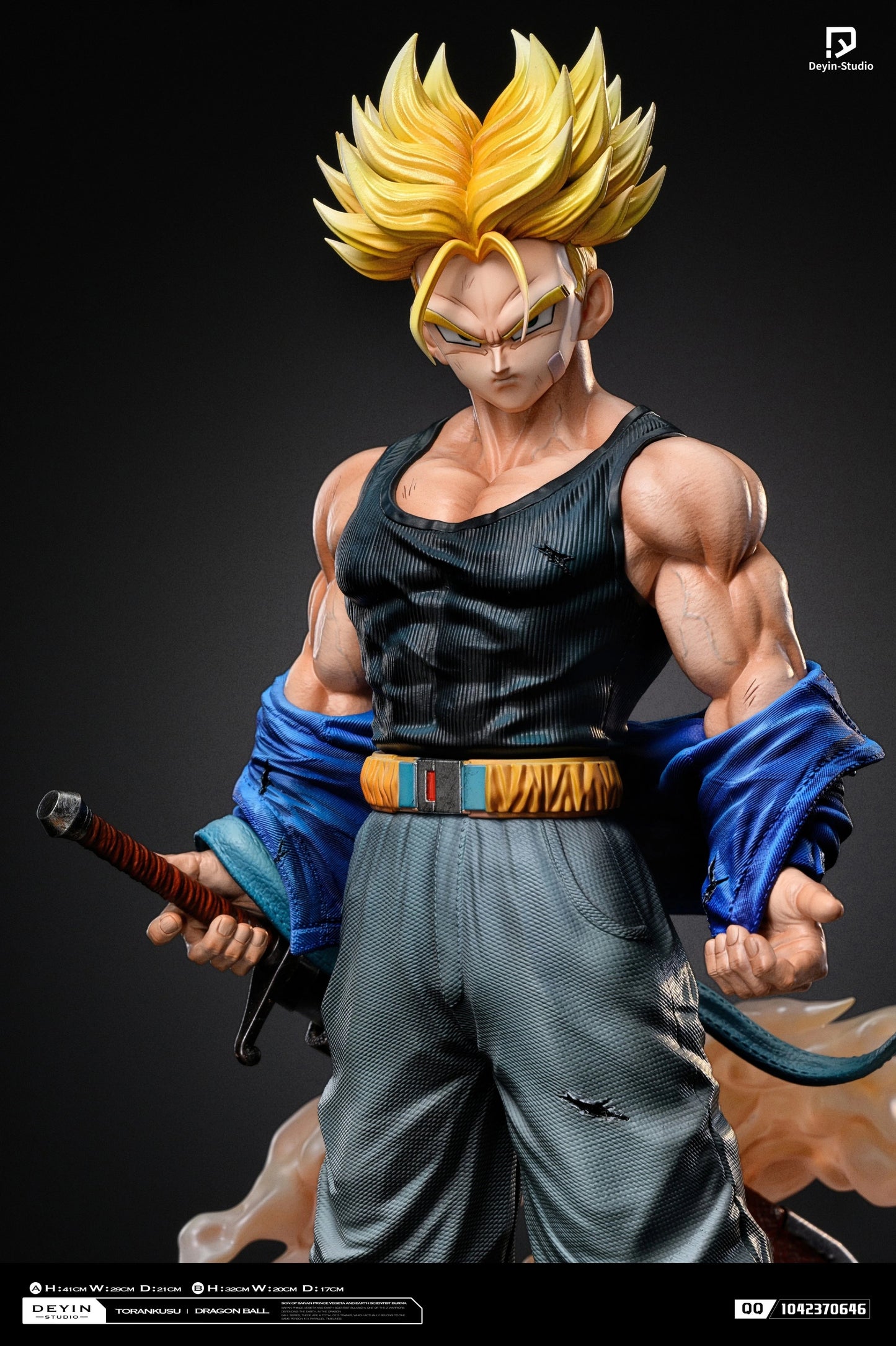 Preventa Resina Trunks Figura Dragon Ball Deyin Estudio