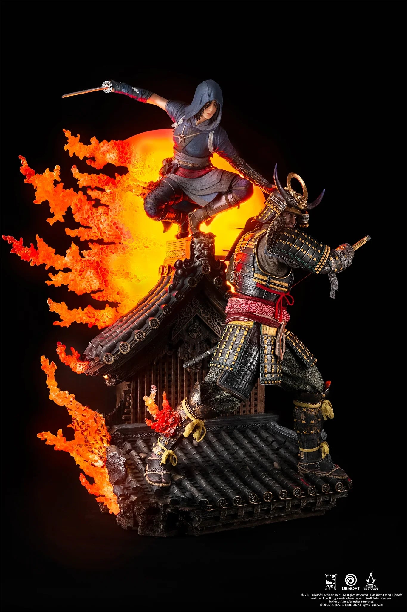 Preventa Resina Naoe & Yasuke Figura Assassin's Creed Shadows Pure Arts (Licencia) Estudio