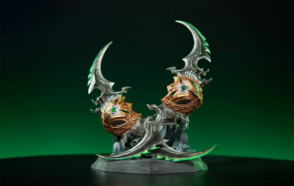 Preventa Resina Warglaives of Azzinoth Figura World of Warcraft Hex Collectibles (Licencia) Estudio