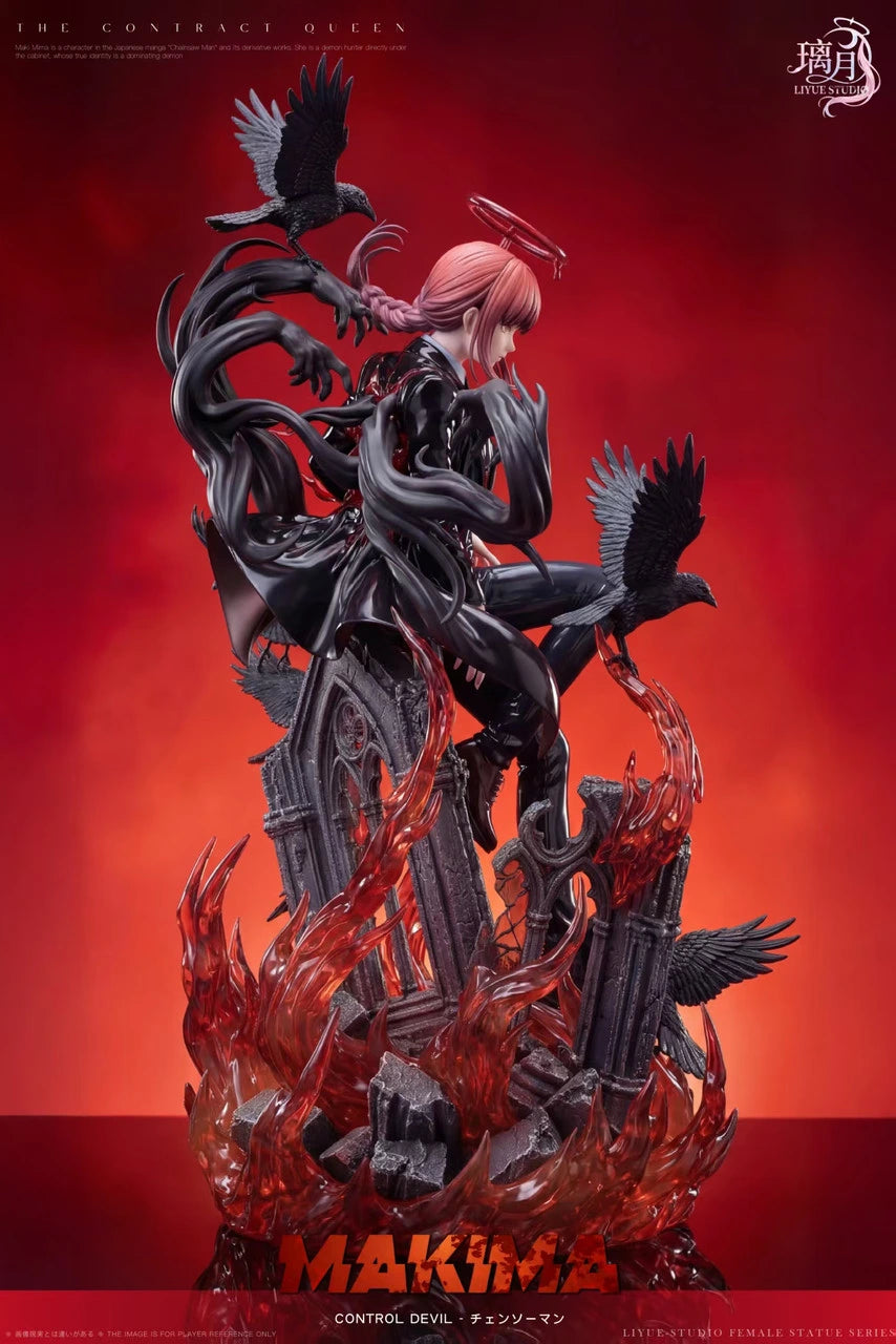 Preventa Resina Makima Figura Chainsaw Man LiYue Estudio