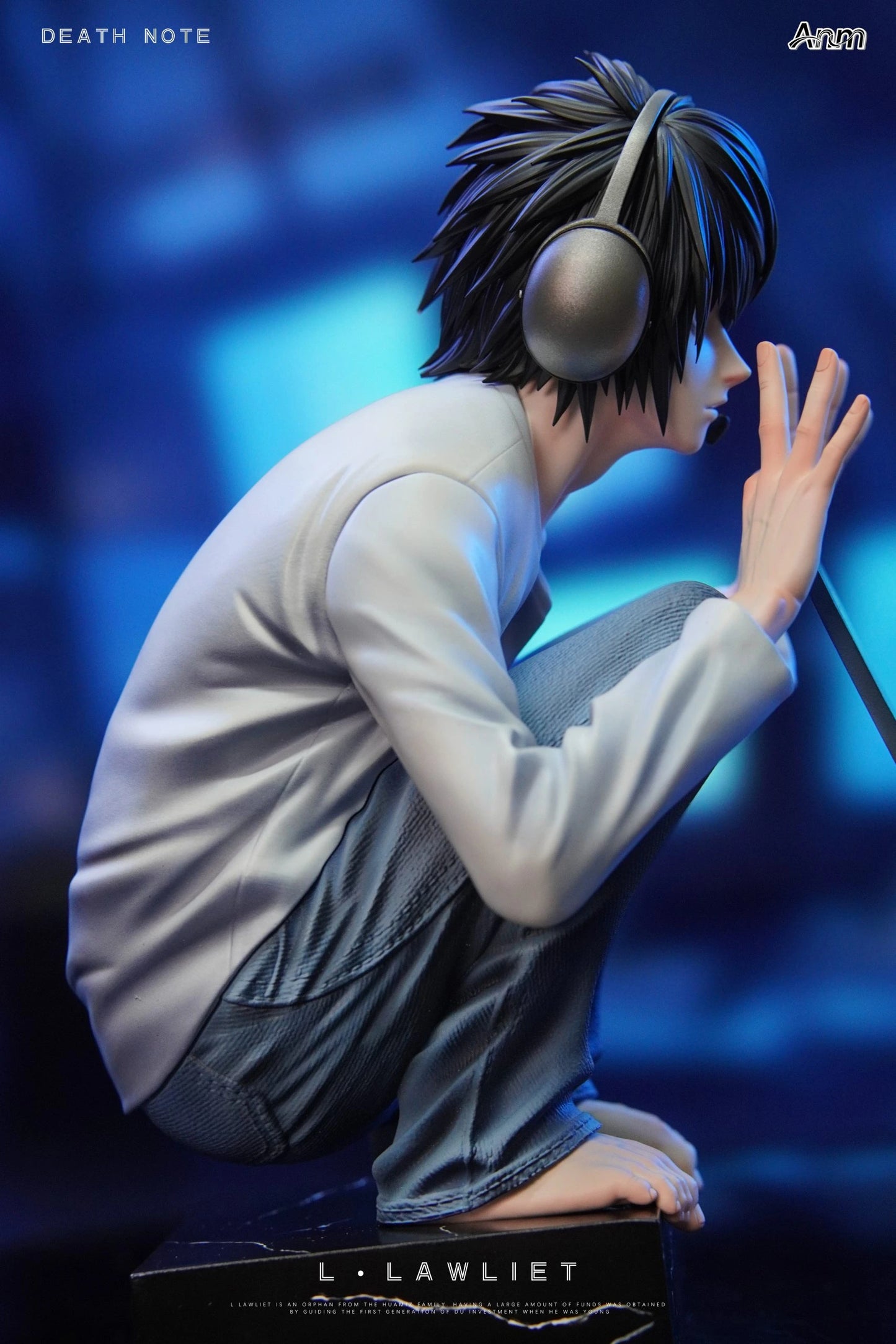 Preventa Resina L Lawliet Figura Death Note Anm Estudio