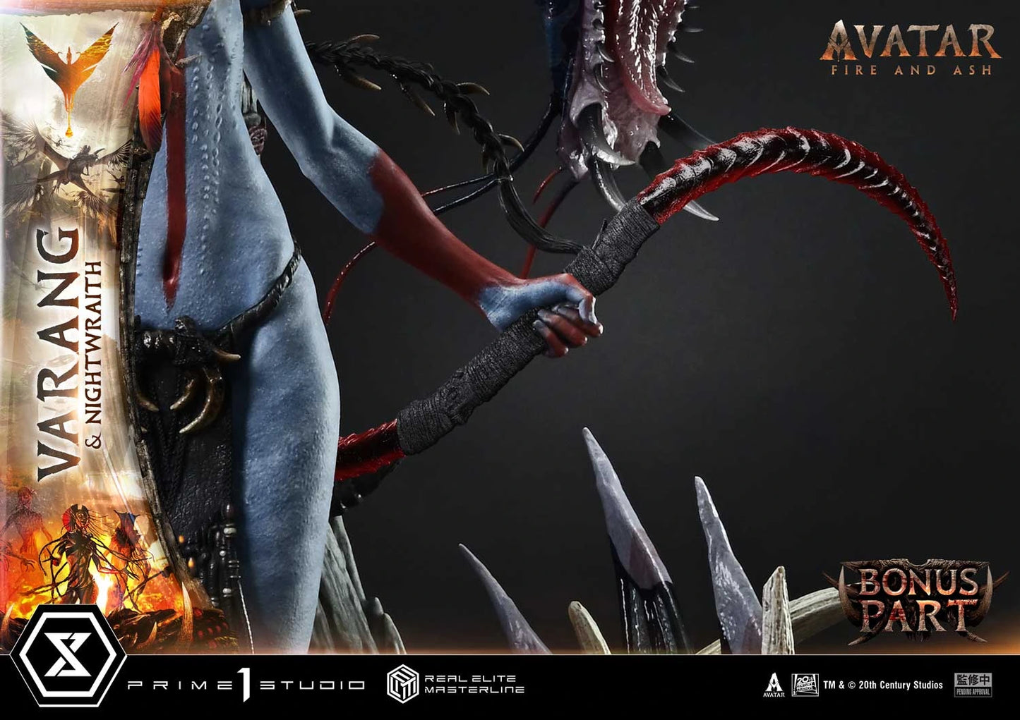 "Preventa Resina Varang & Nightwraith  Figura Avatar: Fire and Ash   Prime 1 (Licencia) Estudio"