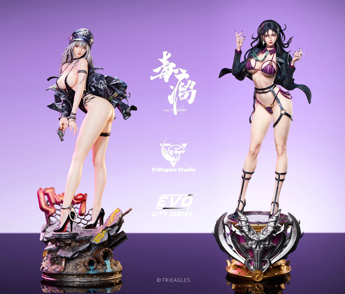 Preventa Resina Suit Thug Figura Original Series Trieagles (Licencia) Estudio