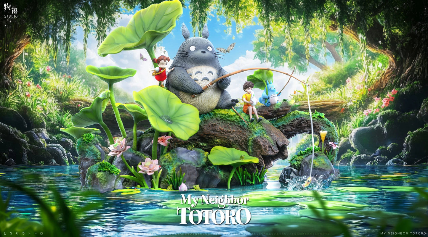 Preventa Resina Totoro Figura Mi Vecino Totoro Wu Yu Estudio