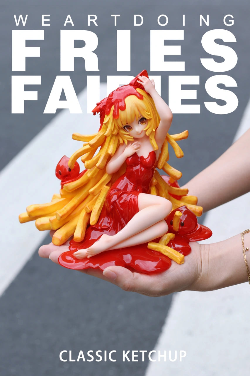 Preventa Resina Fries Fairies Figura Original Series WeArtDoing Estudio