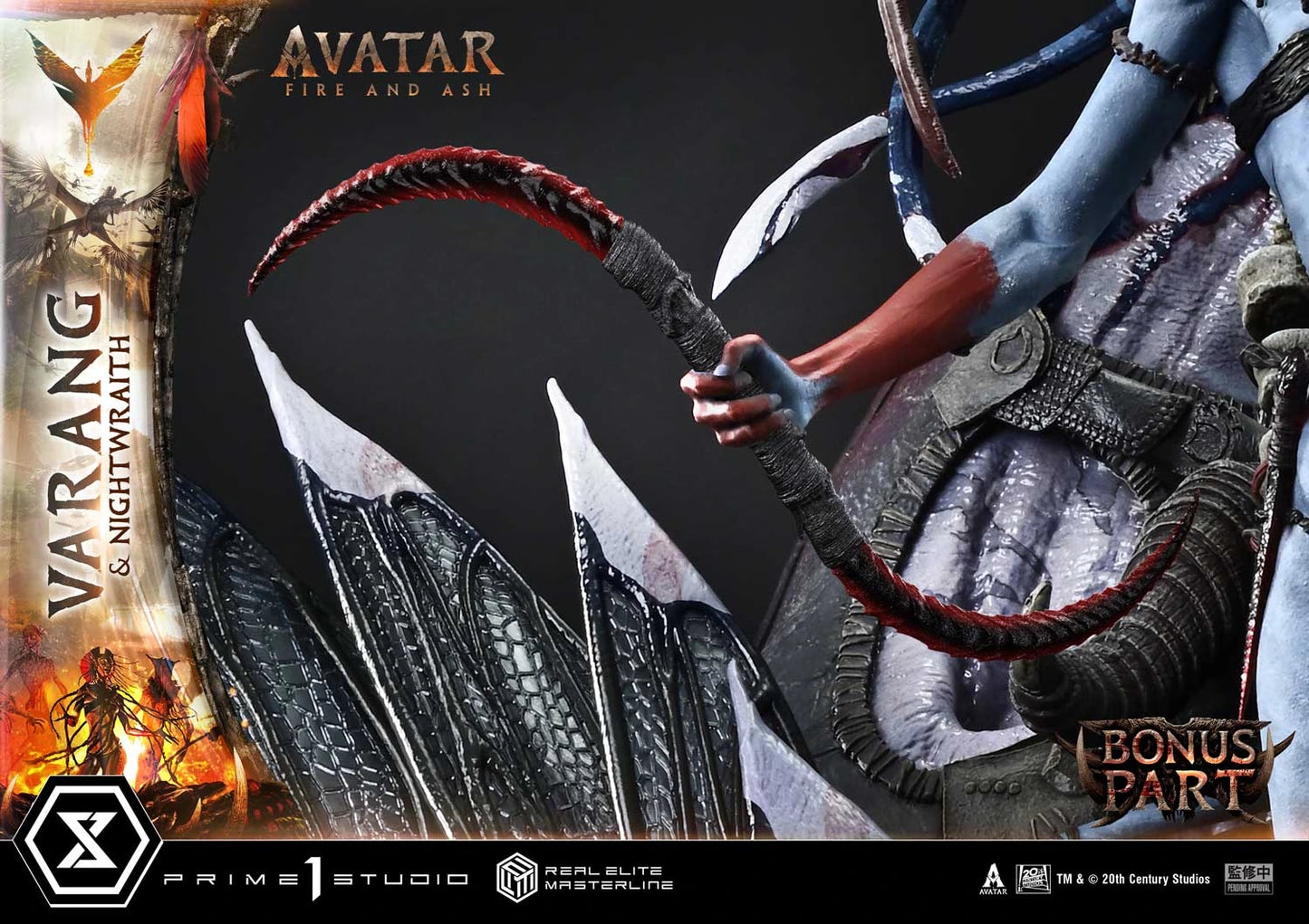 "Preventa Resina Varang & Nightwraith  Figura Avatar: Fire and Ash   Prime 1 (Licencia) Estudio"