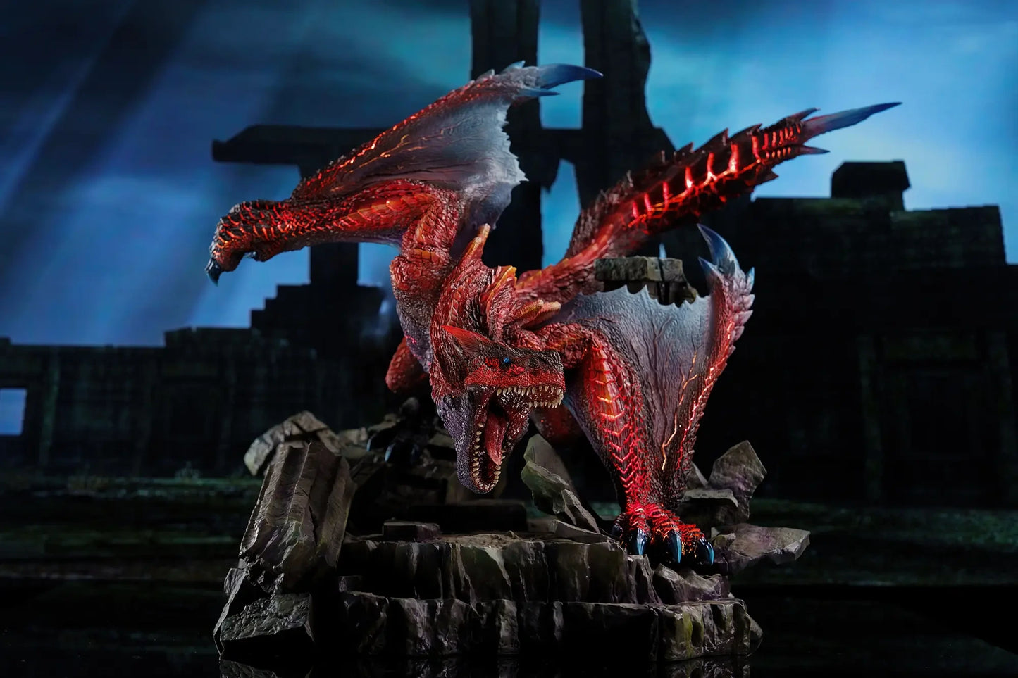 Preventa Resina Tigrex Figura Monster Hunter BlackFatalis Estudio