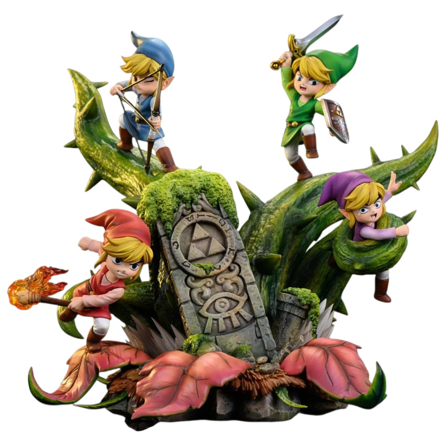 "Preventa Resina Link Figura The Legend of Zelda: Four Swords Adventures  Wake  Estudio"