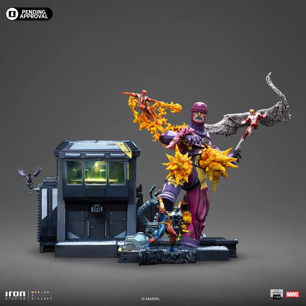 Preventa Resina X-Men vs Centinela Figura Marvel Iron (Licencia) Estudio