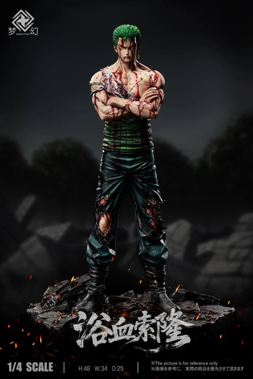 Preventa Resina Roronoa Zoro Figura One Piece Dream  Estudio