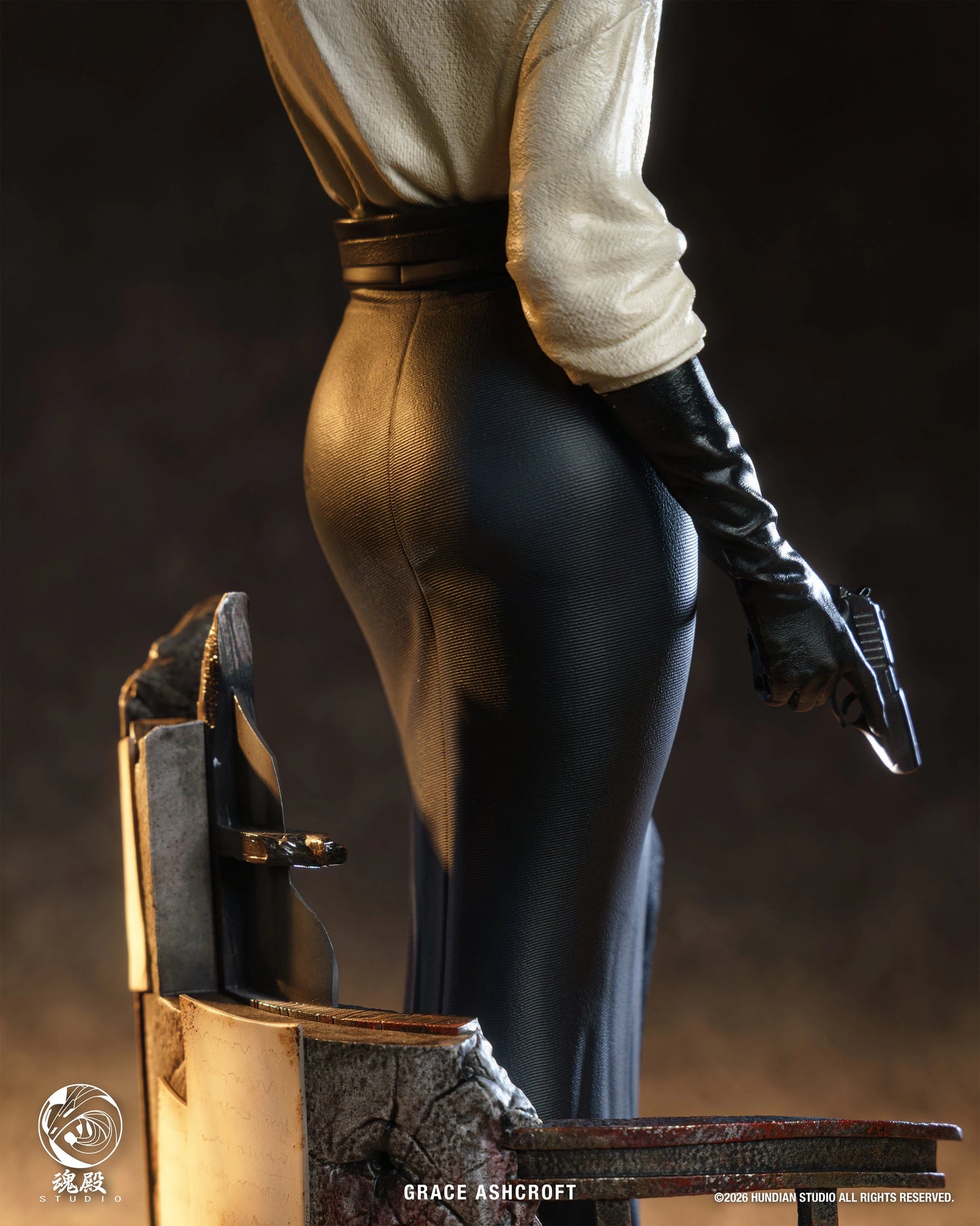 Preventa Resina Grace Ashcroft Figura Resident Evil Requiem HunDian Estudio