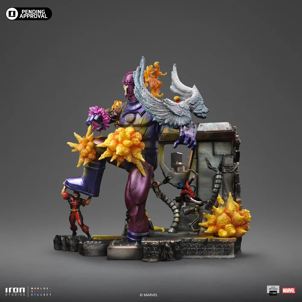 Preventa Resina X-Men vs Centinela Figura Marvel Iron (Licencia) Estudio