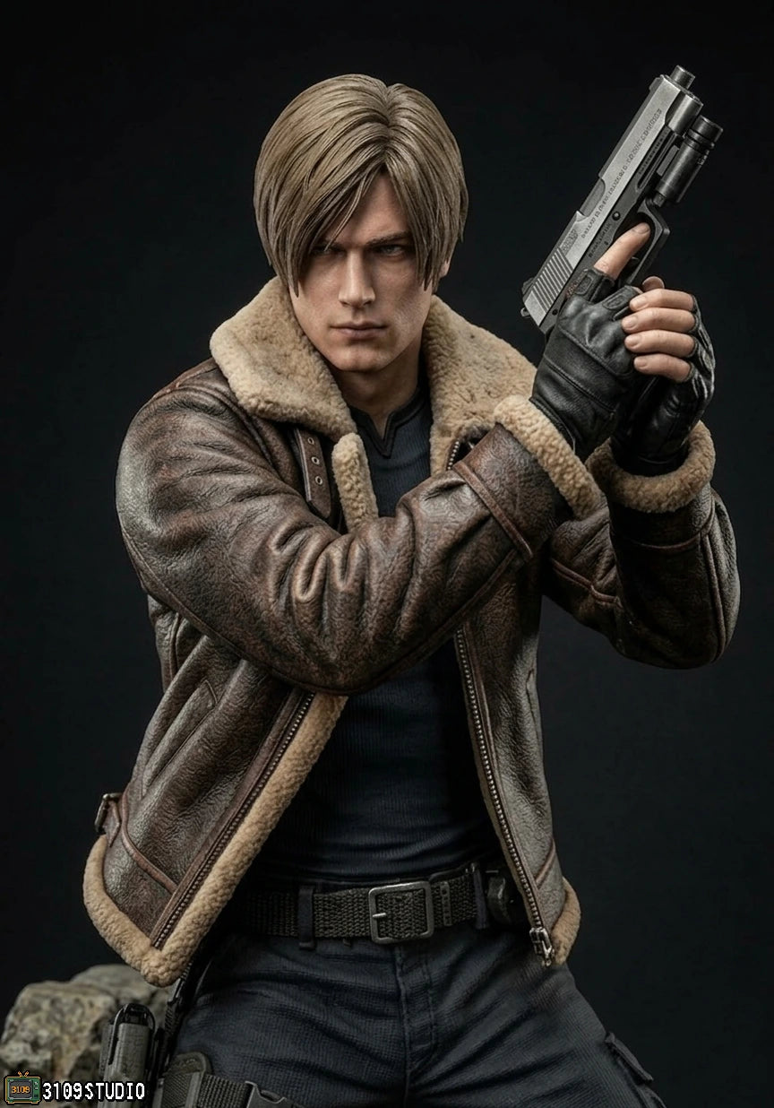 Preventa Resina Leon S. Kennedy Figura Resident Evil 4 3109 Estudio