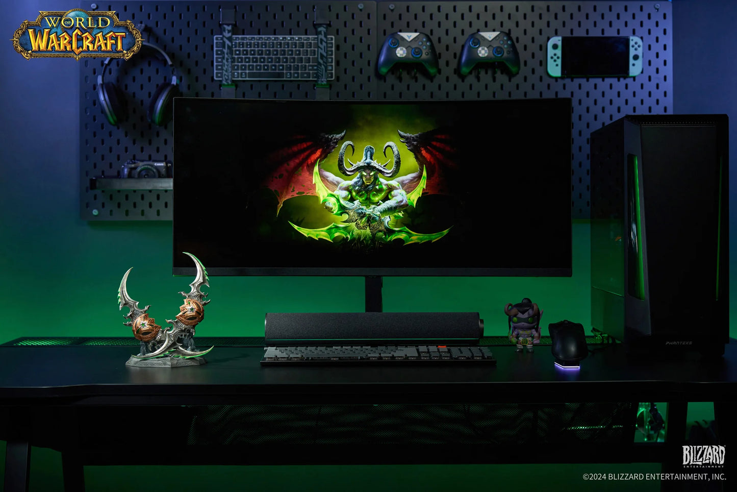 Preventa Resina Warglaives of Azzinoth Figura World of Warcraft Hex Collectibles (Licencia) Estudio