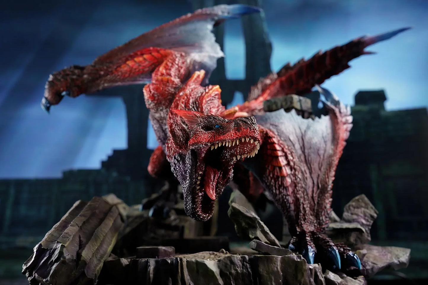 Preventa Resina Tigrex Figura Monster Hunter BlackFatalis Estudio