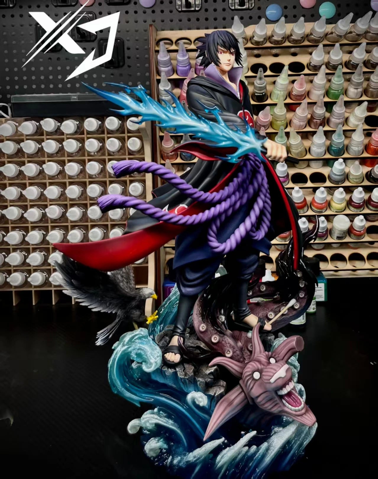 Preventa Resina Sasuke Figura Naruto XJ Estudio