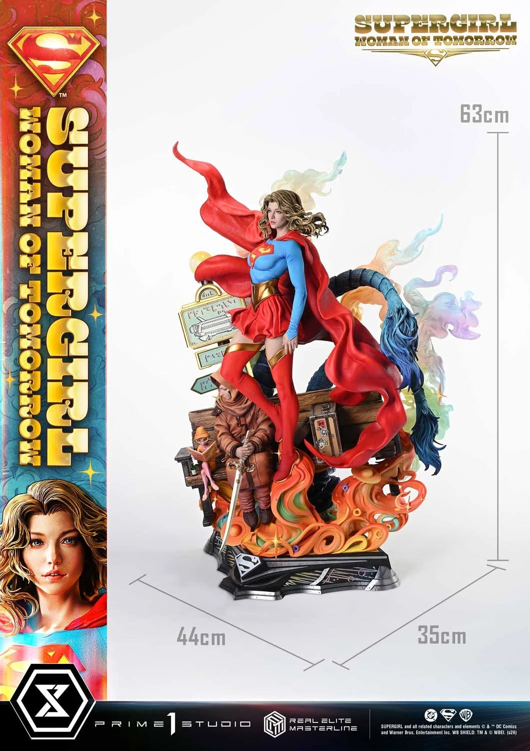 Preventa Resina Supergirl Figura SuperGirl 1/4 Prime 1 Estudio (Licencia)