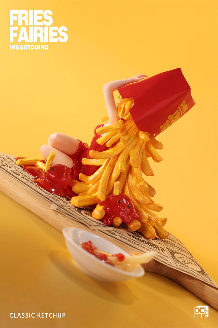 Preventa Resina Fries Fairies Figura Original Series WeArtDoing Estudio