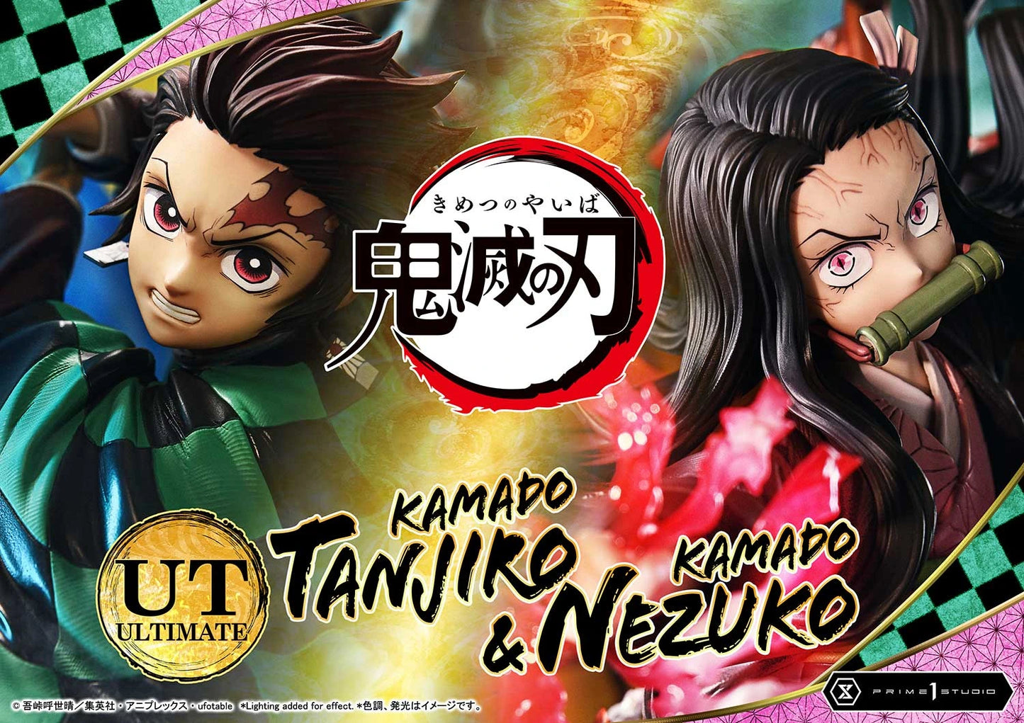 Preventa Resina Kadado Tanjiro & Kamado Nezuko Figura Demon Slayer Prime 1 (Licencia) Estudio