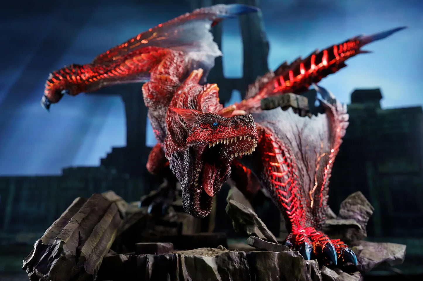 Preventa Resina Tigrex Figura Monster Hunter BlackFatalis Estudio