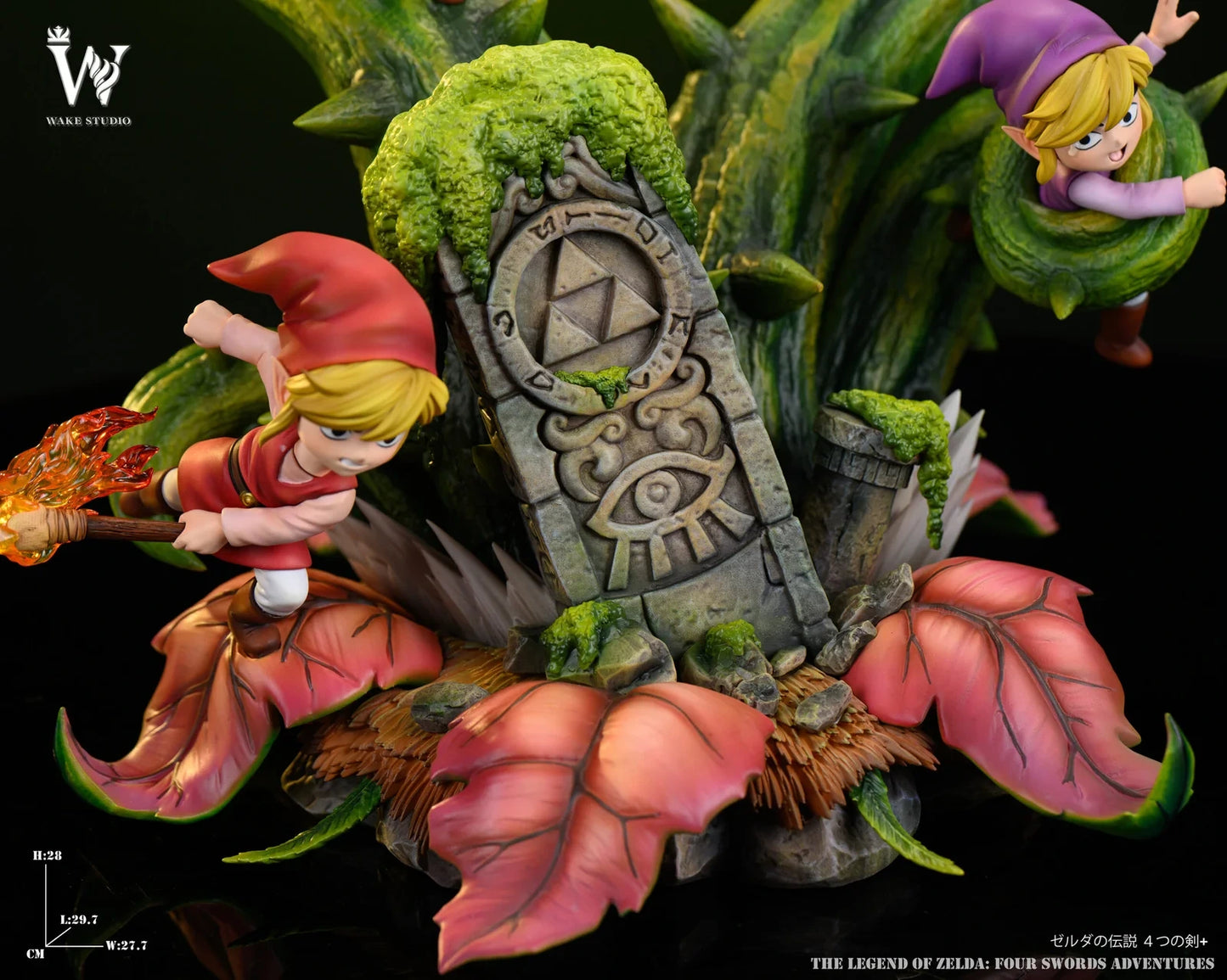 "Preventa Resina Link Figura The Legend of Zelda: Four Swords Adventures  Wake  Estudio"