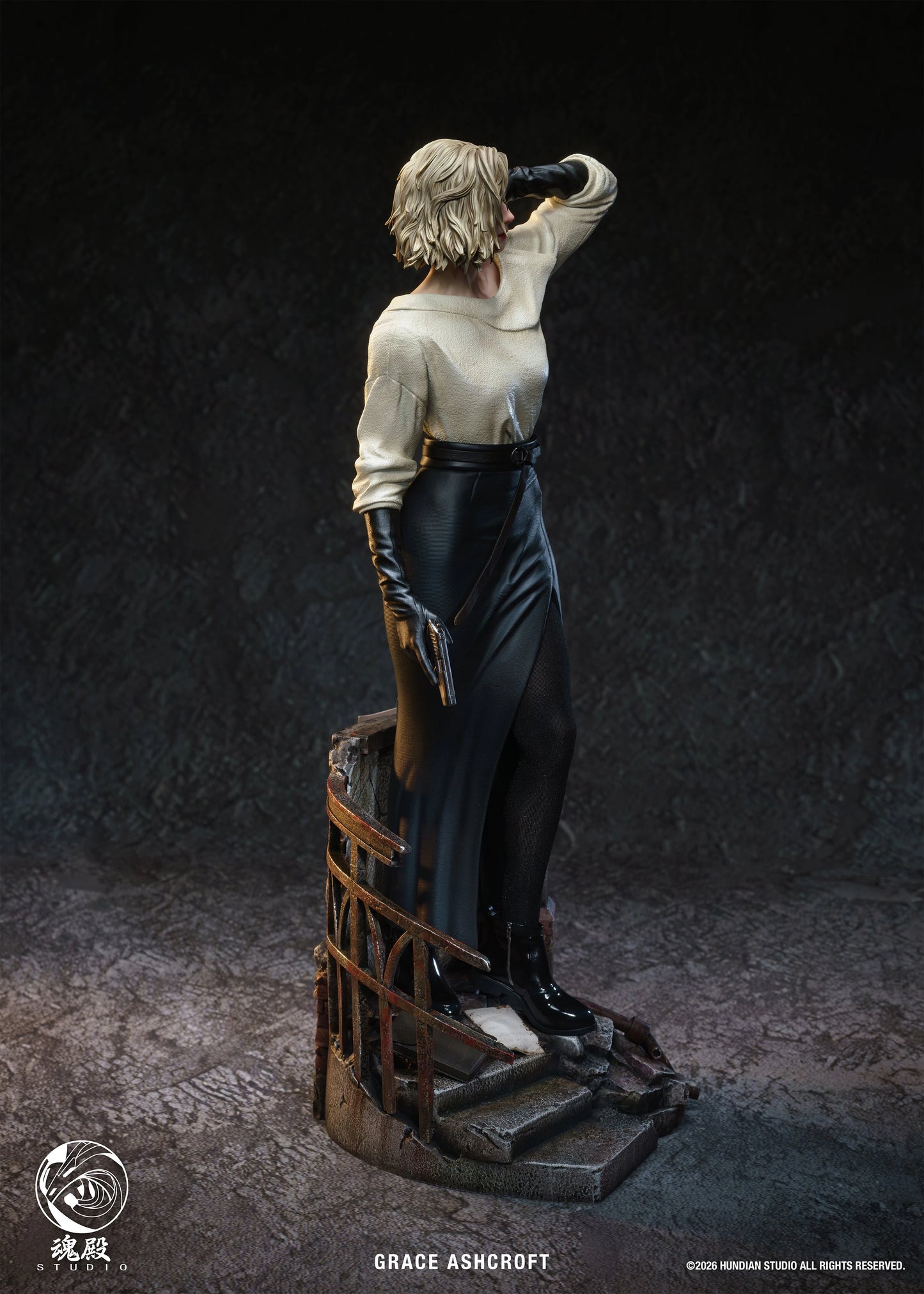 Preventa Resina Grace Ashcroft Figura Resident Evil Requiem HunDian Estudio
