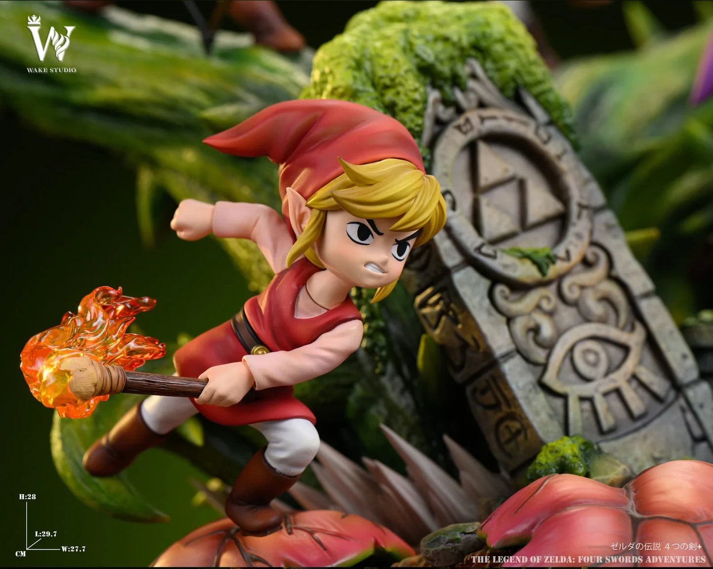 "Preventa Resina Link Figura The Legend of Zelda: Four Swords Adventures  Wake  Estudio"