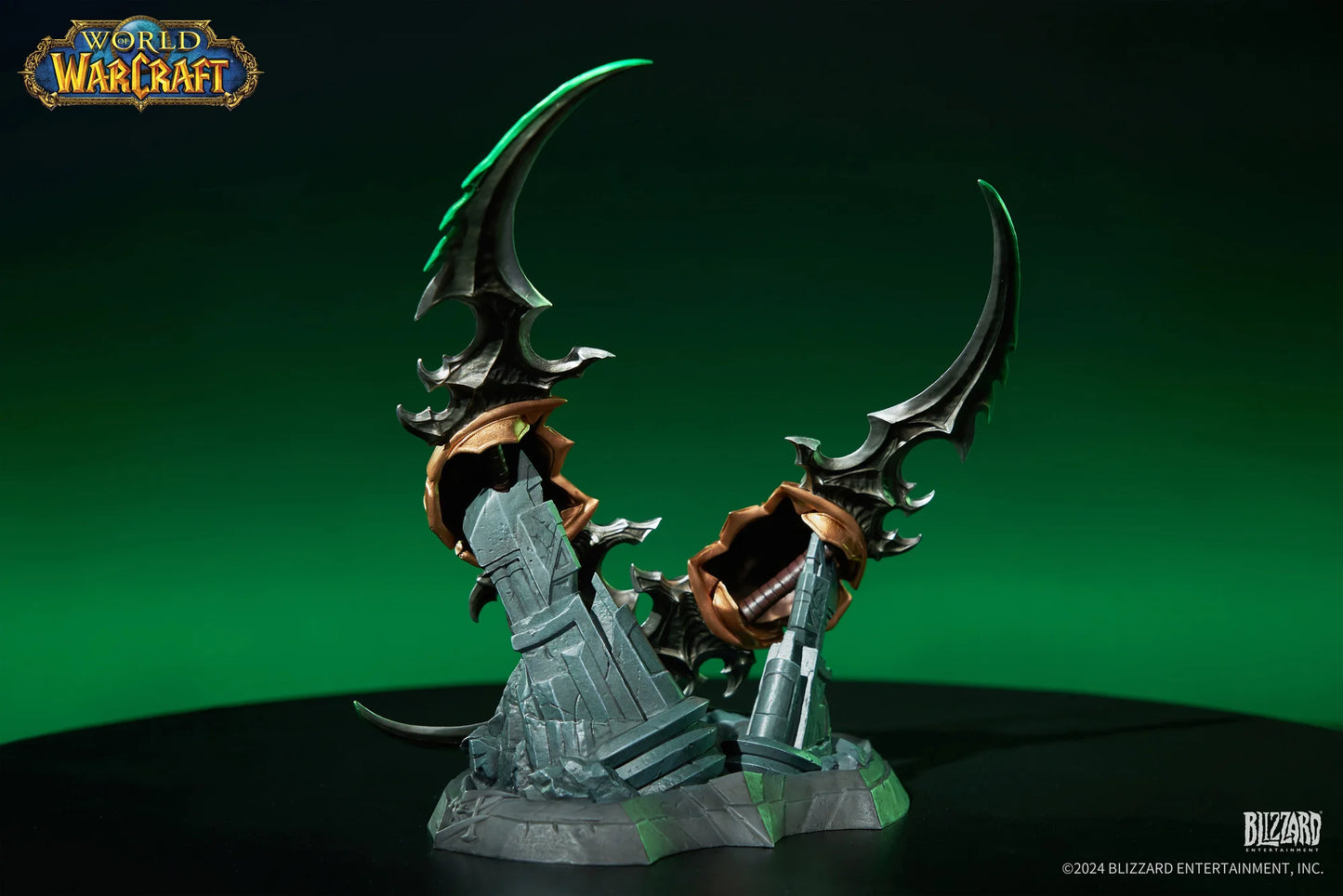 Preventa Resina Warglaives of Azzinoth Figura World of Warcraft Hex Collectibles (Licencia) Estudio