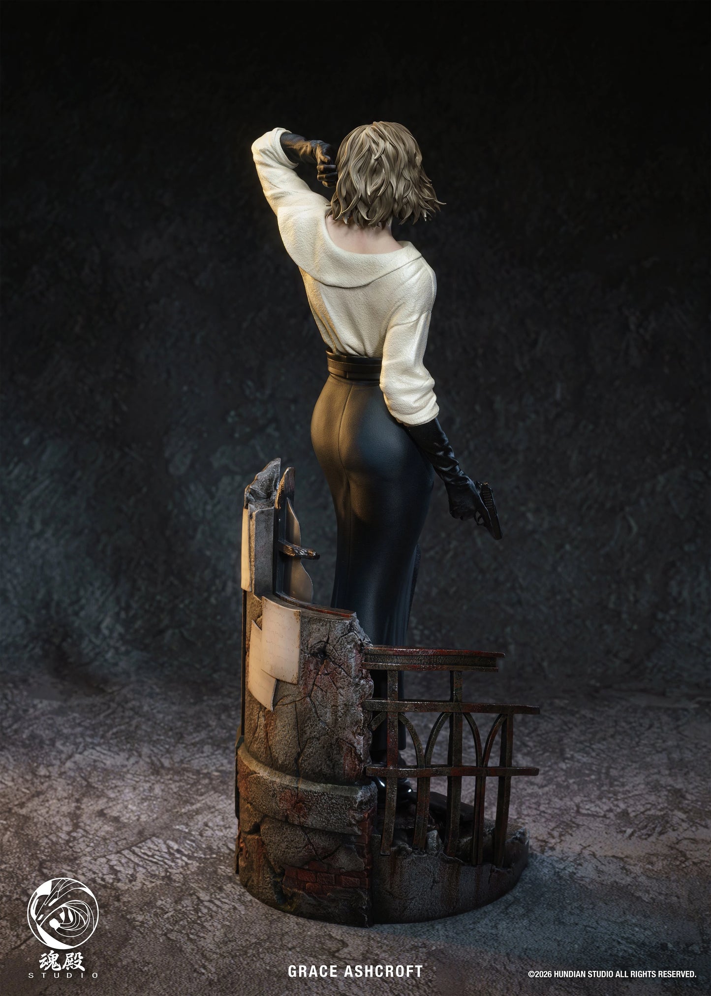 Preventa Resina Grace Ashcroft Figura Resident Evil Requiem HunDian Estudio