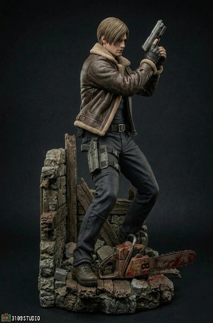 Preventa Resina Leon S. Kennedy Figura Resident Evil 4 3109 Estudio