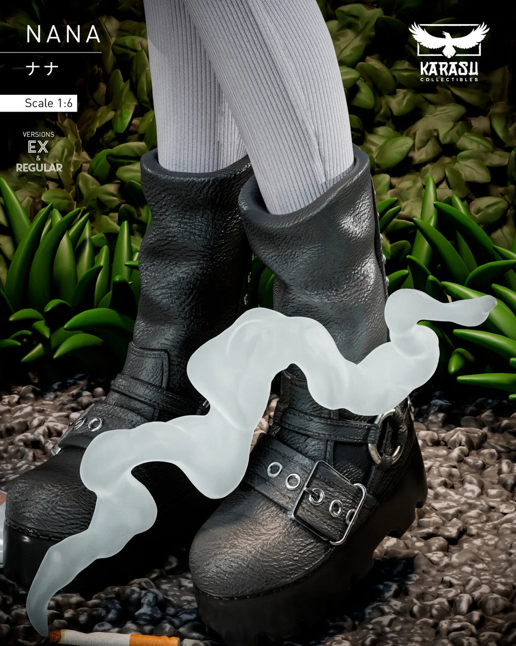 Preventa Resina Hachi & Hachi Figura Nana Karasu Collectibles Estudio