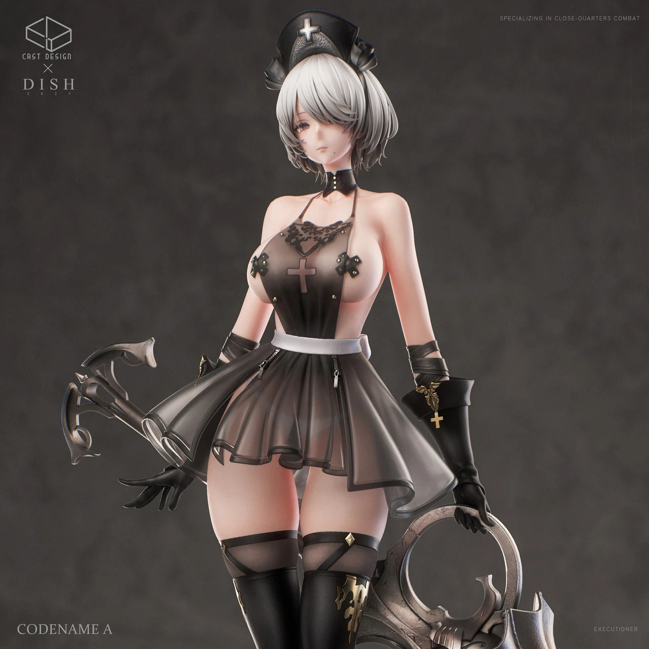 Preventa Resina 2B Figura Nier: Automata Cast Design & Dish Estudio