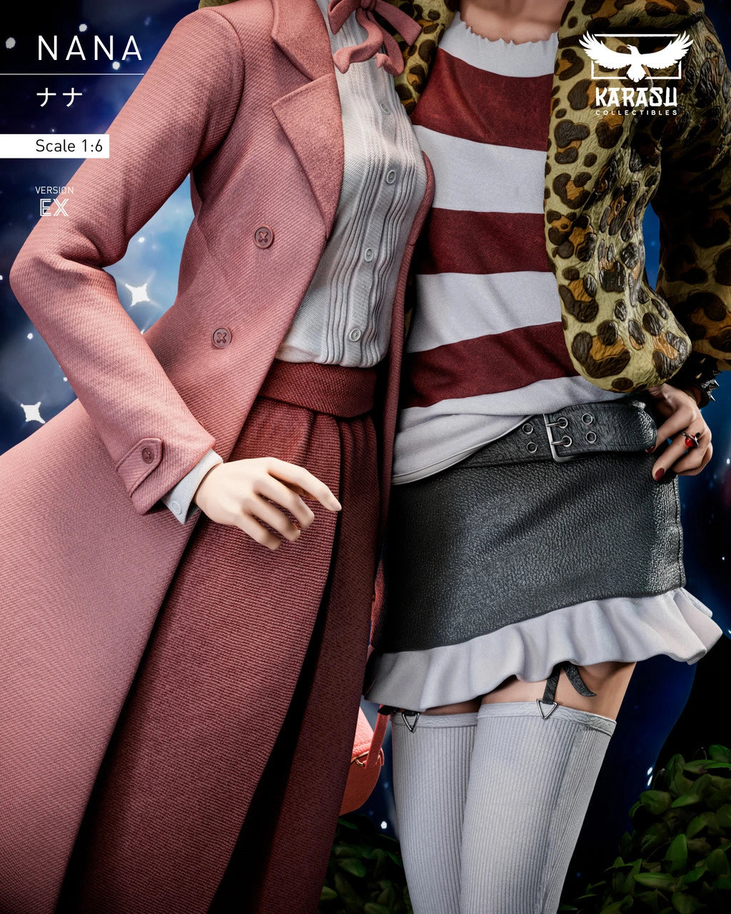 Preventa Resina Hachi & Hachi Figura Nana Karasu Collectibles Estudio