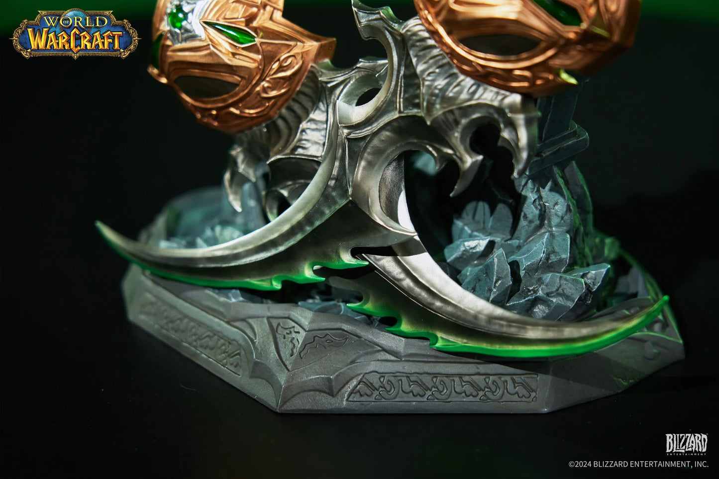 Preventa Resina Warglaives of Azzinoth Figura World of Warcraft Hex Collectibles (Licencia) Estudio