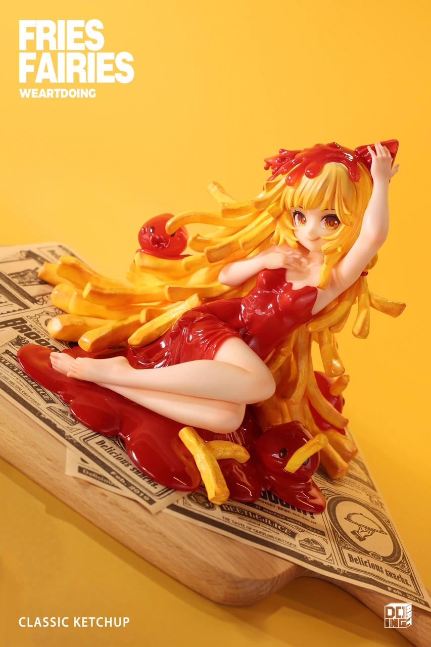 Preventa Resina Fries Fairies Figura Original Series WeArtDoing Estudio