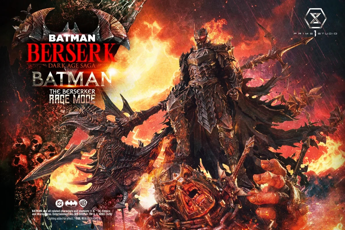 Preventa Resina Batman: The Berserker Rage Figura Batman Comics Prime 1 (Licencia) Estudio
