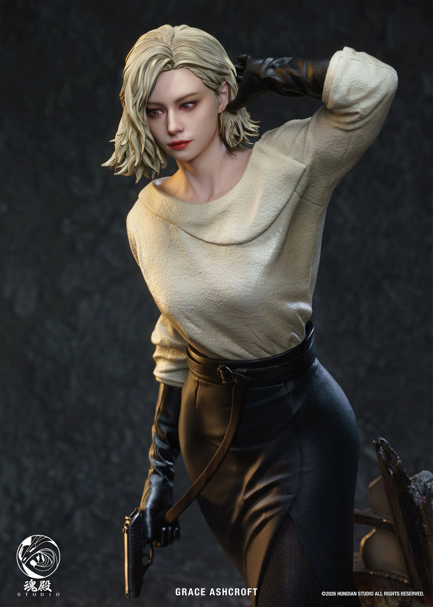 Preventa Resina Grace Ashcroft Figura Resident Evil Requiem HunDian Estudio