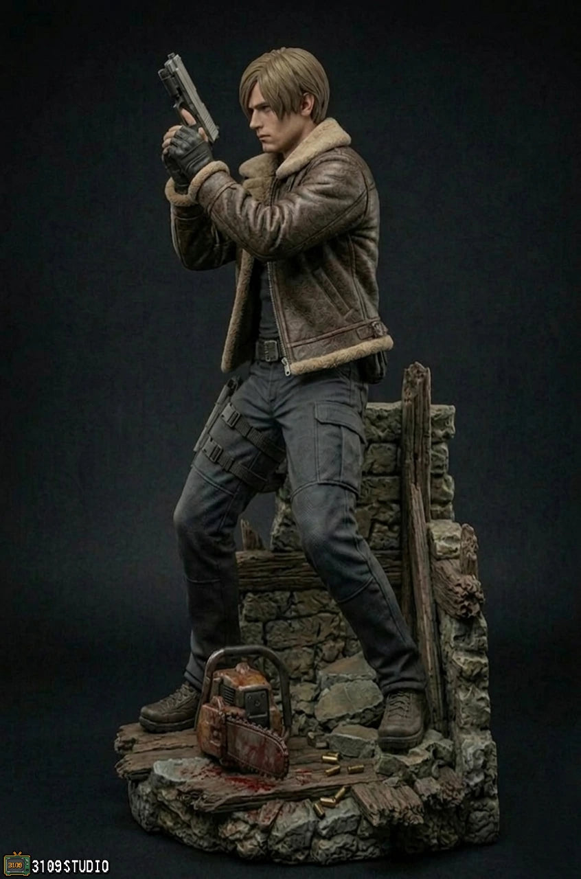 Preventa Resina Leon S. Kennedy Figura Resident Evil 4 3109 Estudio