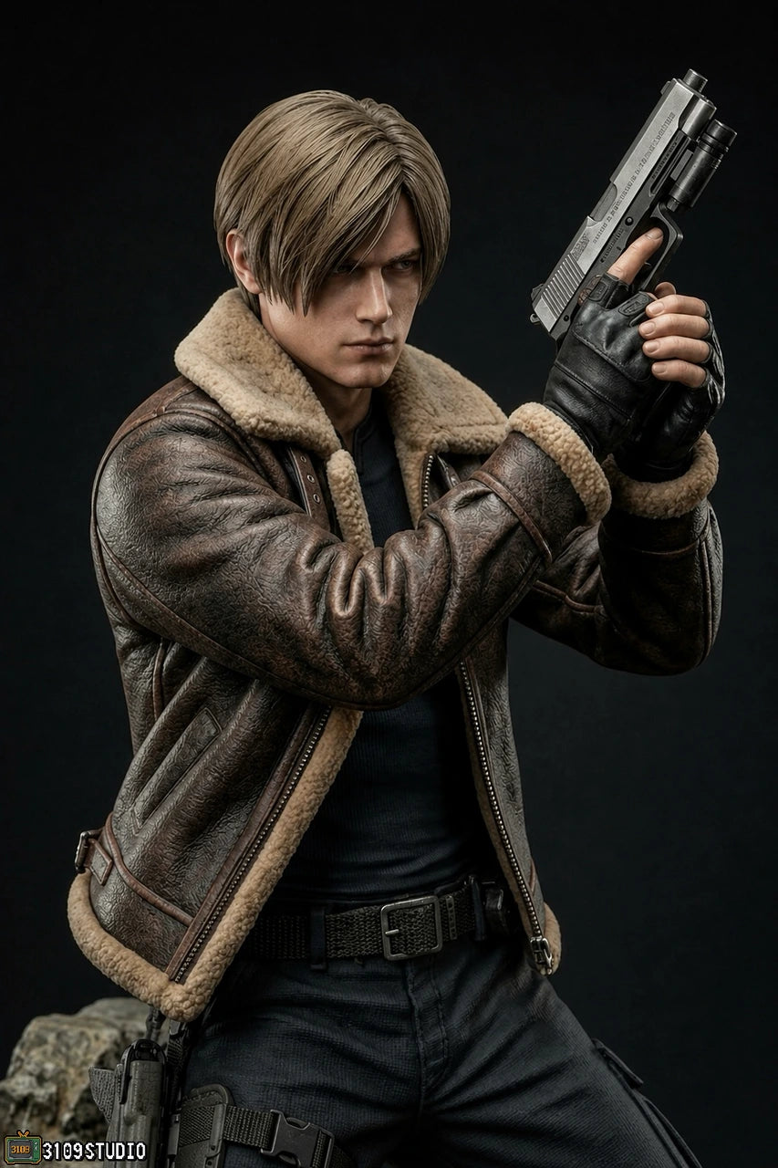 Preventa Resina Leon S. Kennedy Figura Resident Evil 4 3109 Estudio