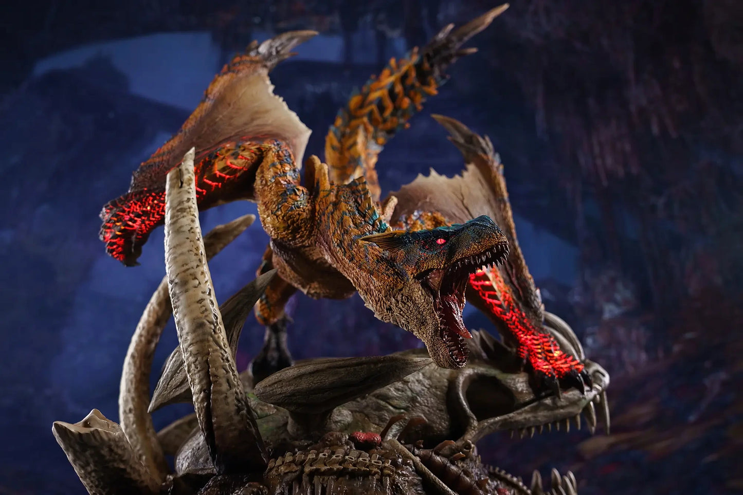 Preventa Resina Tigrex Figura Monster Hunter BlackFatalis Estudio