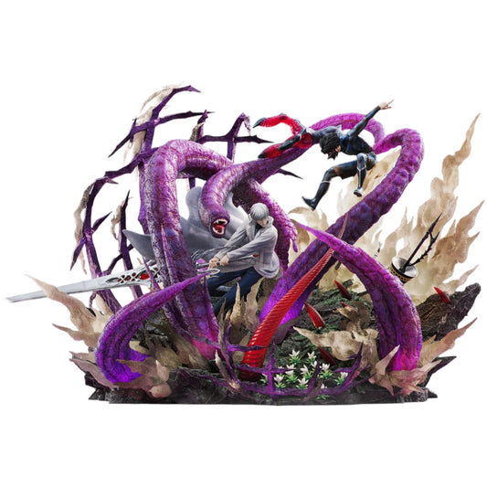 Preventa Resina Kaneki Ken vs Arima Kisho Figura Tokyo Ghoul Black Goat Estudio