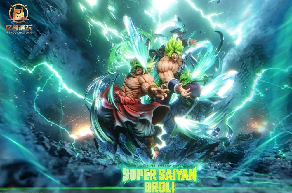 Preventa Resina Broly Figura Dragon Ball Yi Shou Estudio