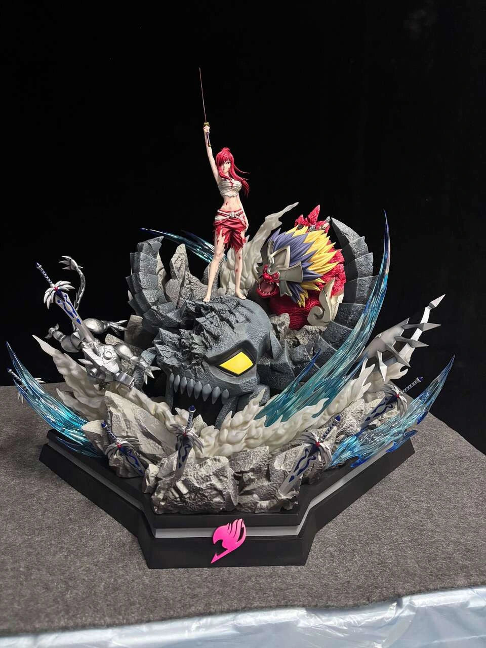 Preventa Resina Erza Scarlet Figura Fairy Tail Sakura Estudio