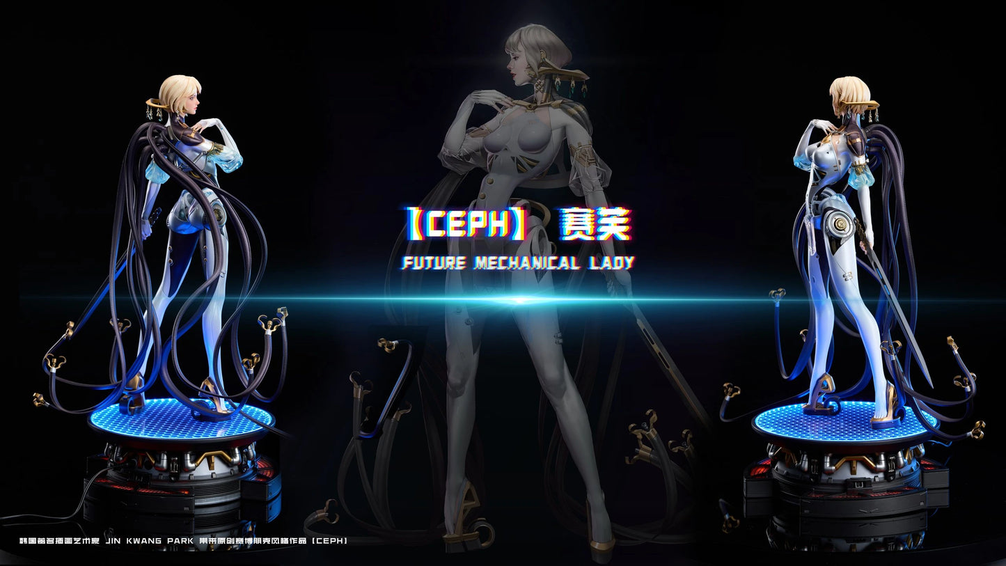 Preventa Resina Lady Mechanical Figura Original Series Yi Ci Fang & Polaris (Licencia) Estudio