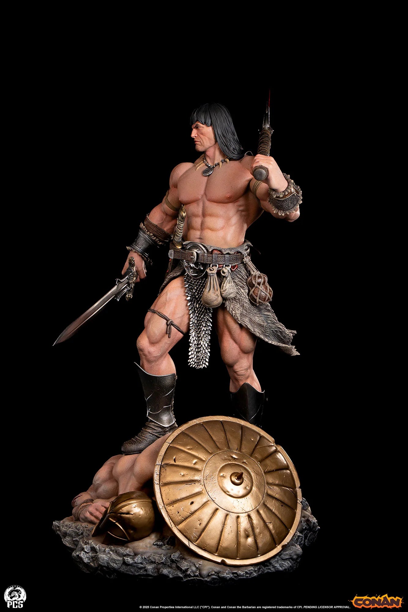 Preventa Resina Conan Figura Conan el Bárbaro PCS (Licencia) Estudio
