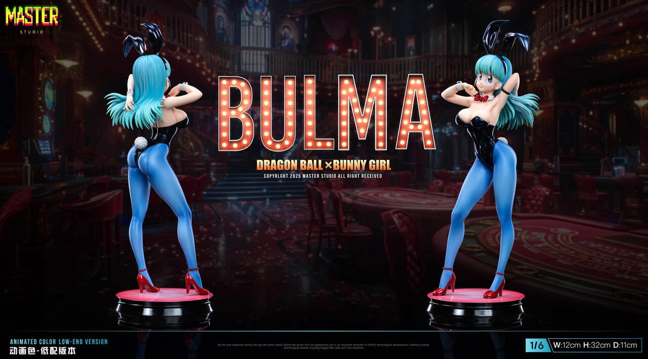 Preventa Resina Bulma  Figura Dragon Ball Master Estudio