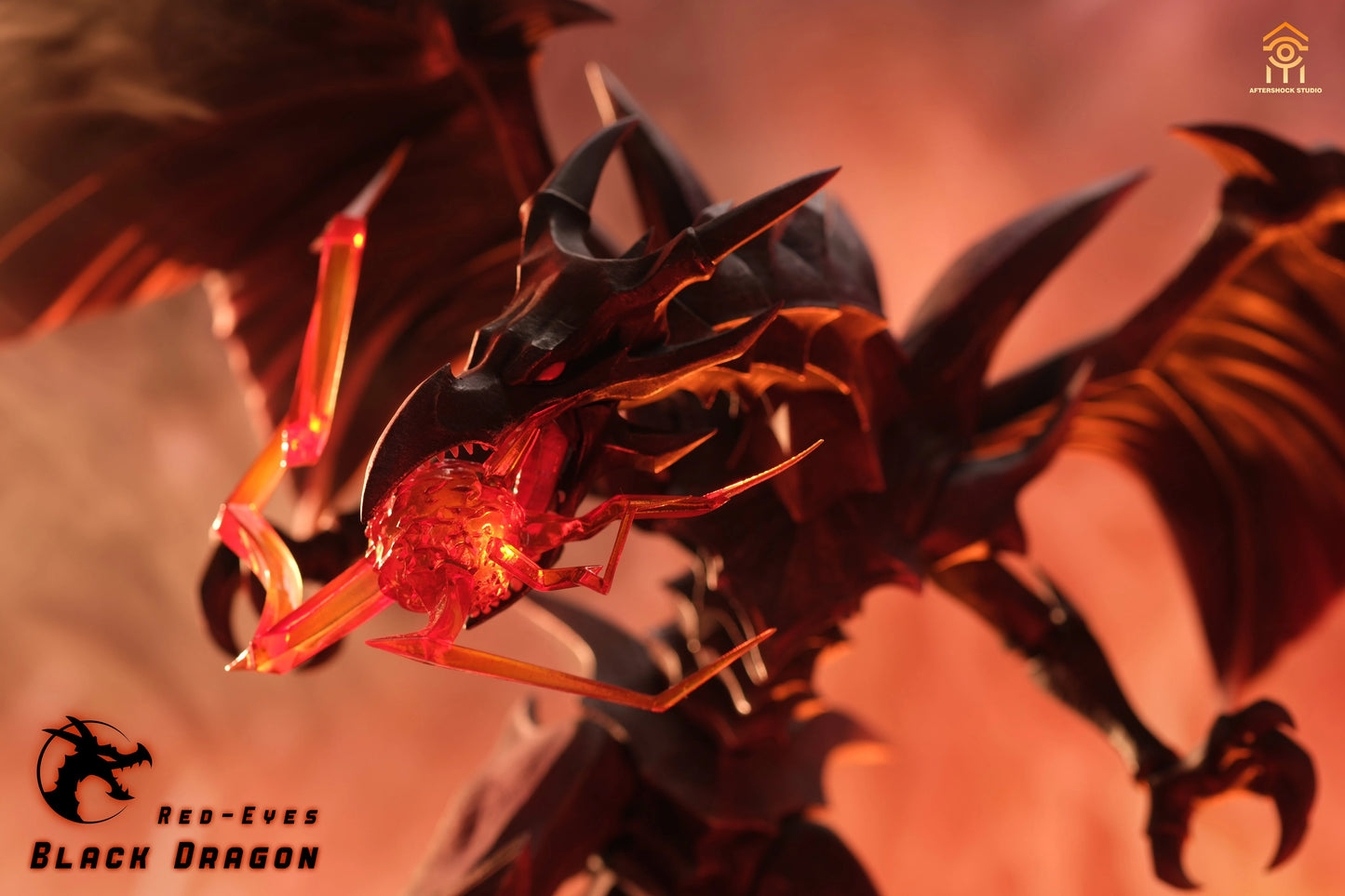Preventa Resina Dragon de Ojos Azules & Rojos Figura Yu-Gi-Oh! Afterschok Estudio